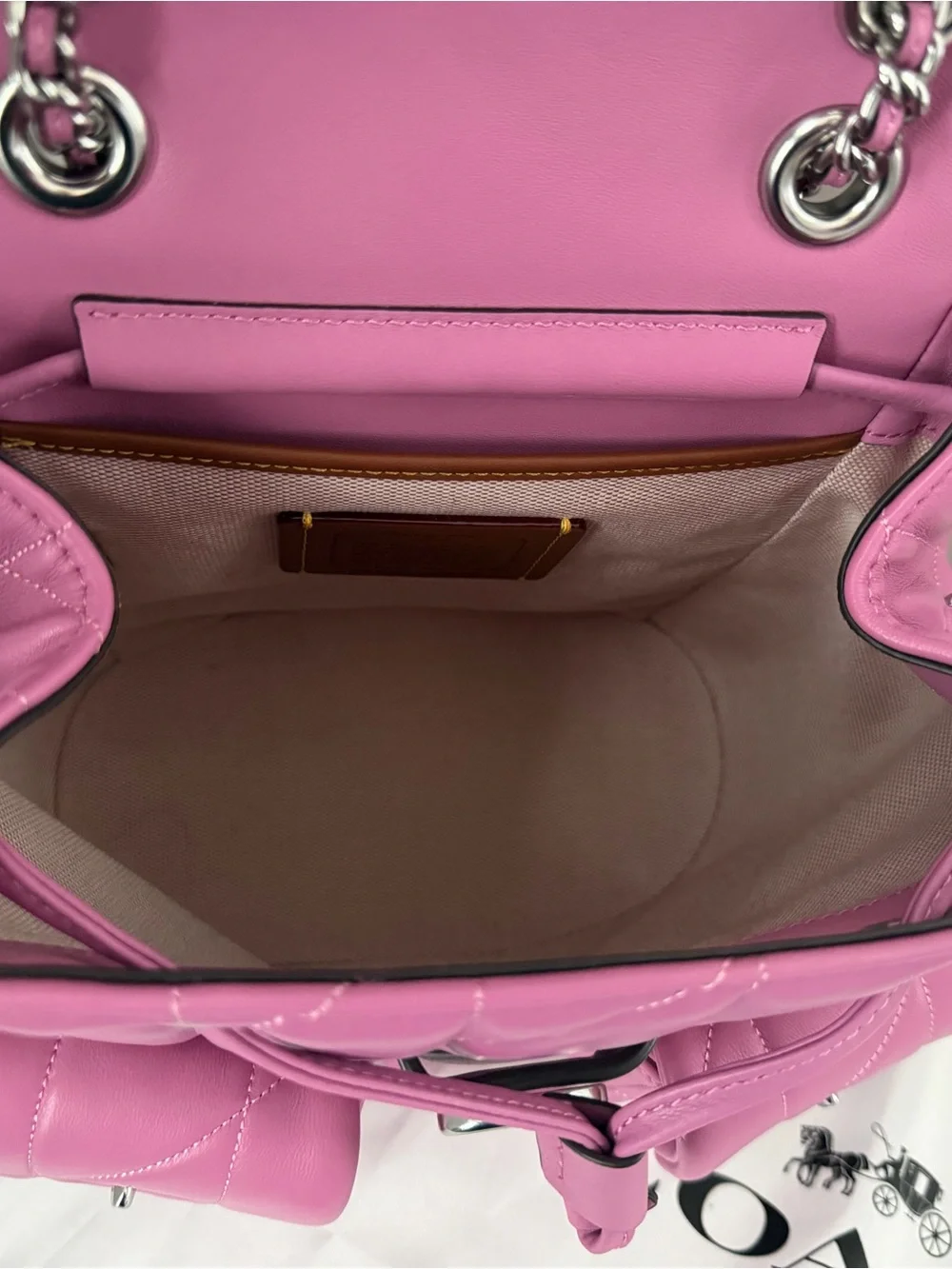 Coach tabby backpack